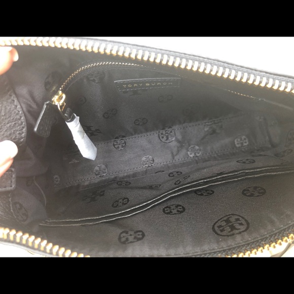 Tory Burch Bombe chain Crossbody Black Large - Picture 8 of 8